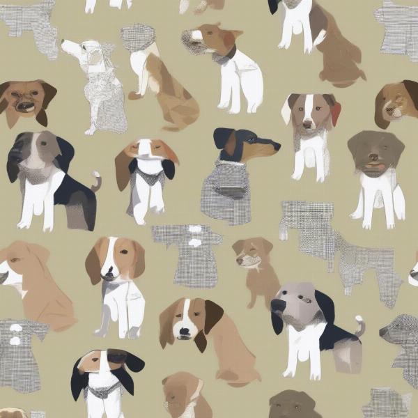 Dog Tee Shirt Pattern Examples