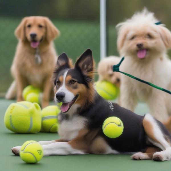 Dog Tennis Ball Toys