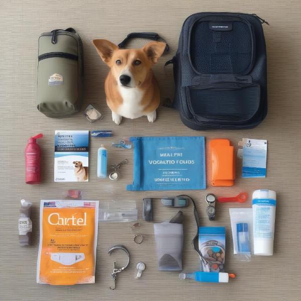 Dog Tote Bag Travel Essentials