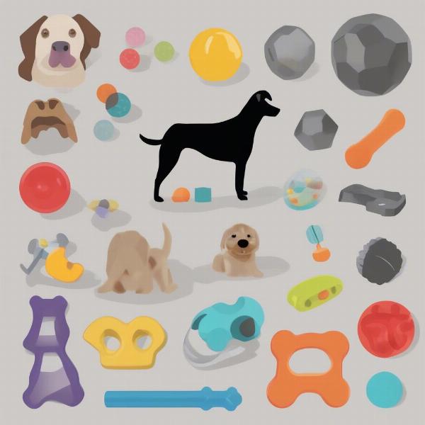 Various Dog Training Toys