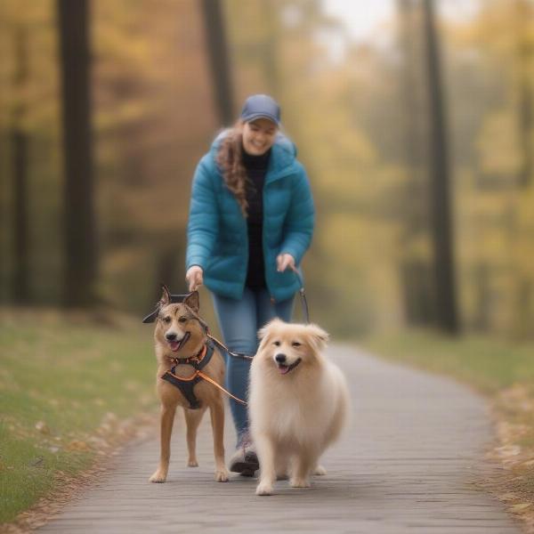 Dog Training with a Walk Right Harness