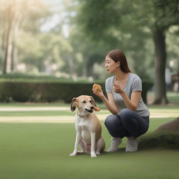 Dog Training with Owner