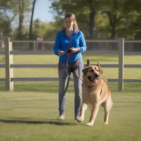 Dog Training with Perimeter Shock Collar