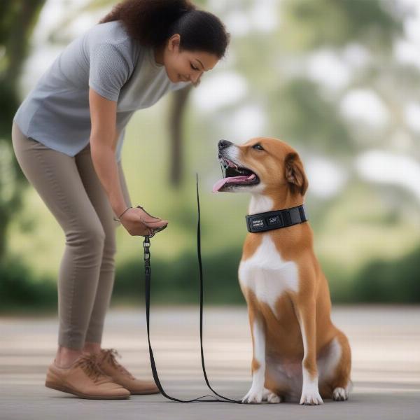 Training a Dog with a No Shock Vibration Collar