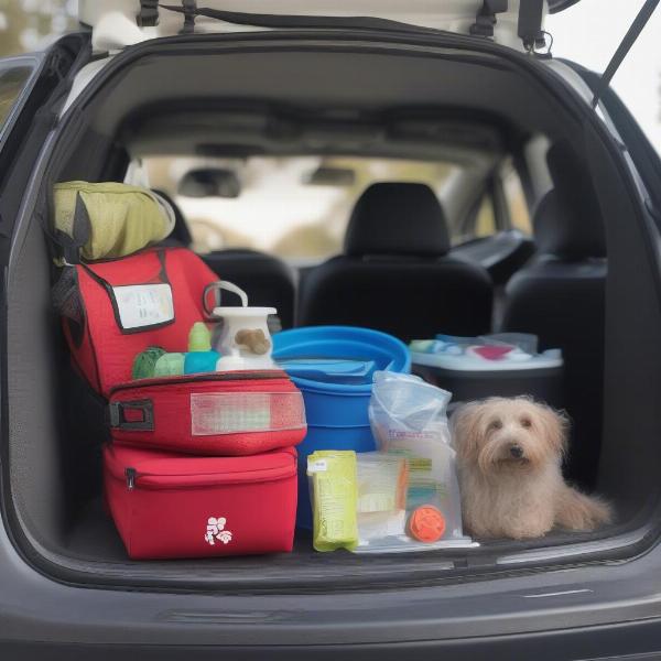 Dog travel accessories