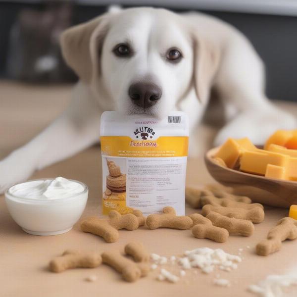 Dog-friendly icing ingredients