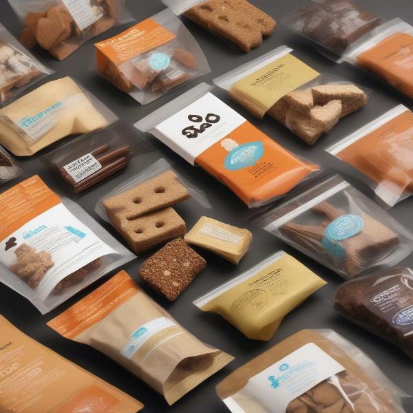 Attractive and Functional Dog Treat Packaging Designs