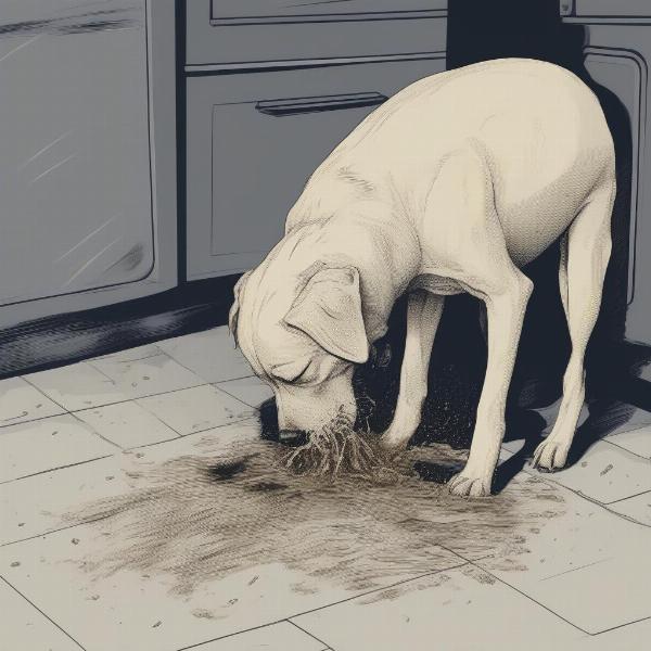 Dog Vomiting After Eating Toxic Food