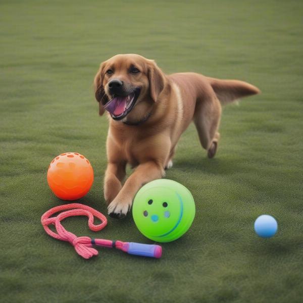 Fun toys for dog walks