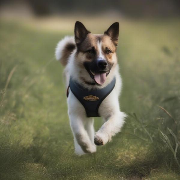 Dog Wearing Boots for Paw Protection