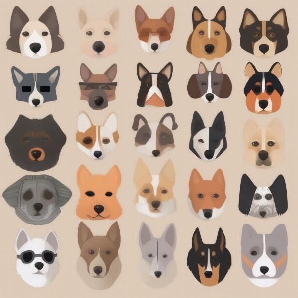 Different Types of Dog Face Masks for Dogs