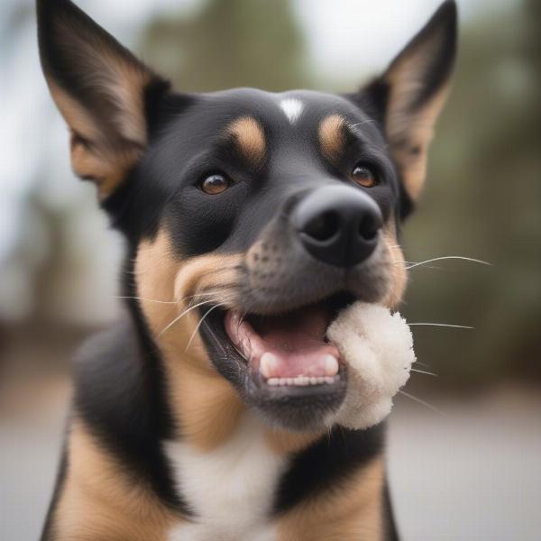 Dog with Food Allergies Itching