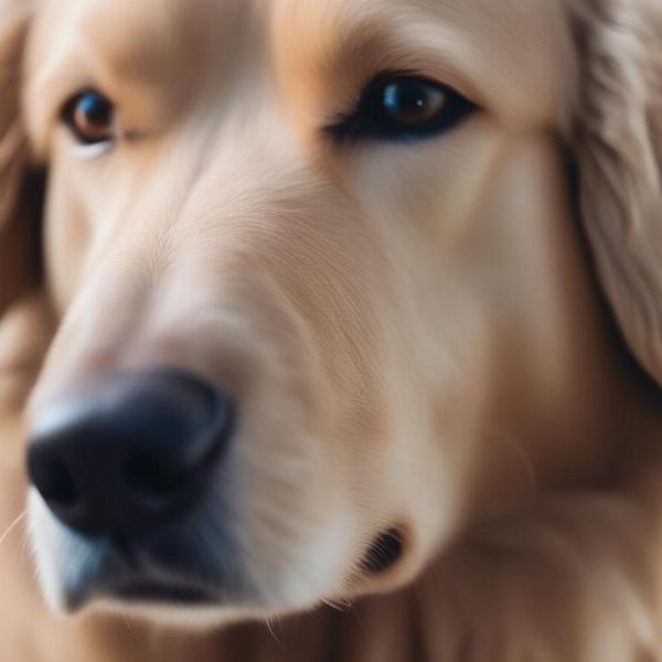 Dog with a Healthy, Shiny Coat