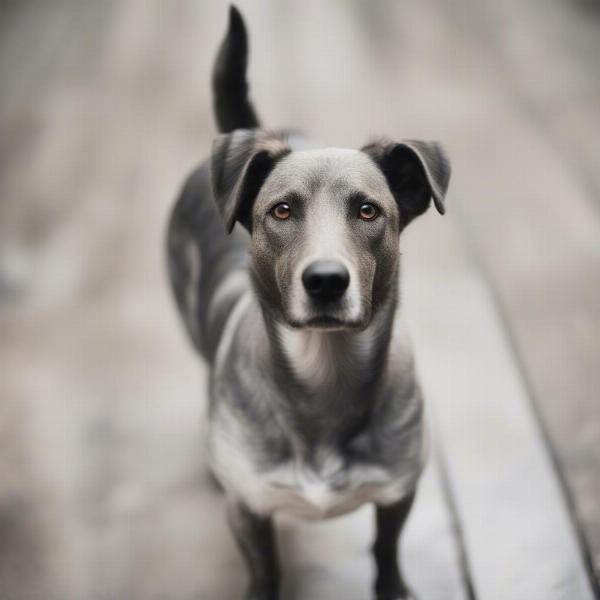 Dog with Natural Ears