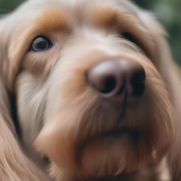 Dog with Healthy Coat