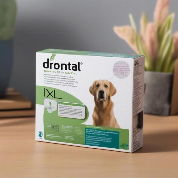 Drontal XL Dog Wormer Packaging