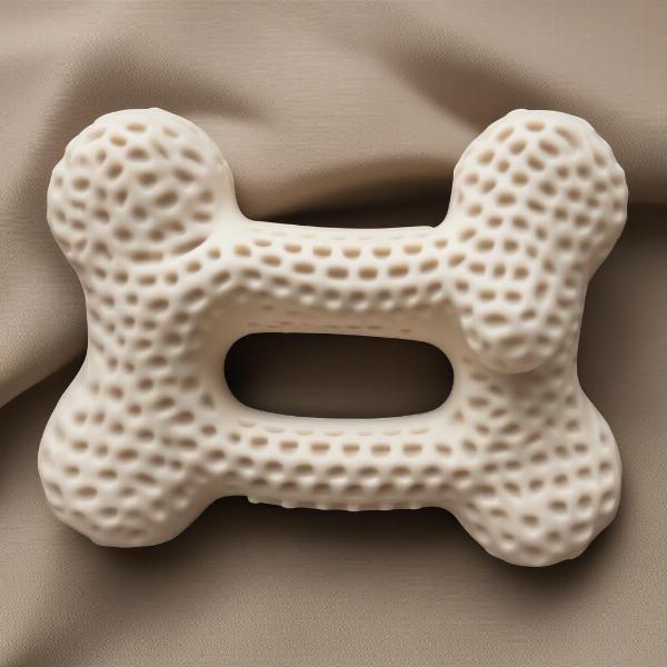 Durable Rubber Bone for Powerful Chewers