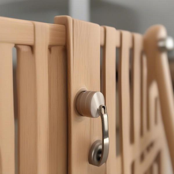 Durable Wooden Dog Gate