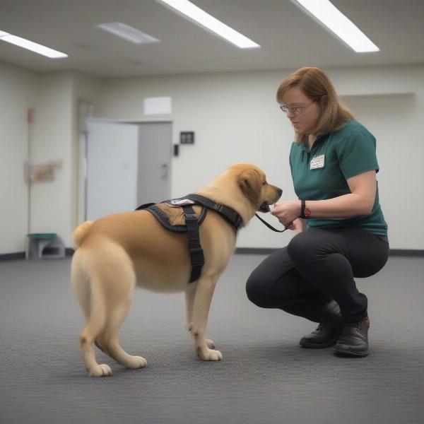 Training a service dog for someone with Ehlers-Danlos Syndrome