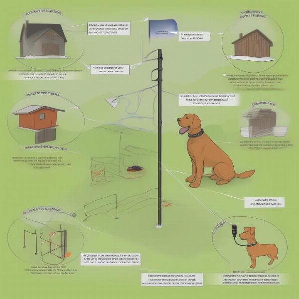 Electric Wire Fence Setup for Dogs