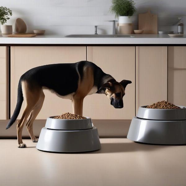 Elevated Dog Bowls for Large Breeds