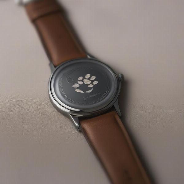 Engraved Dog Dad Watch