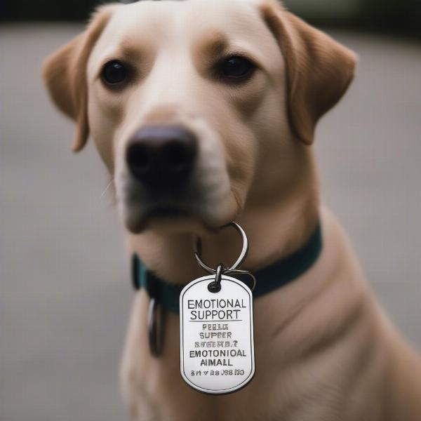 ESA Dog ID Tag