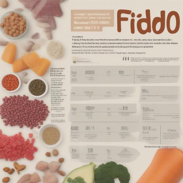 Fido Dog Food Ingredients