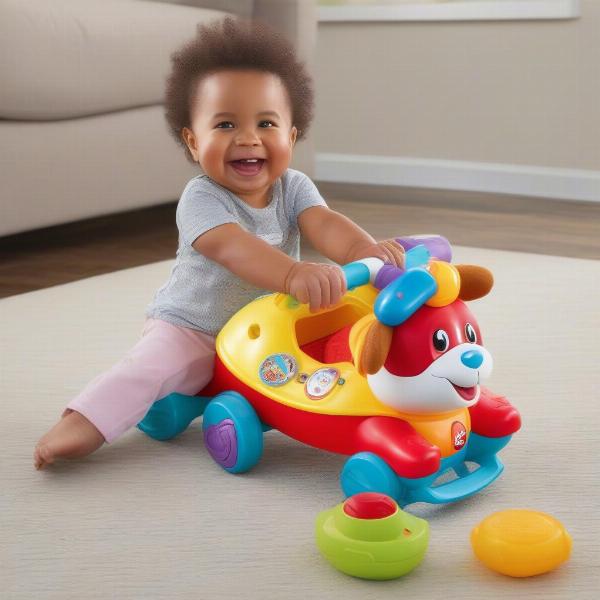 Fisher Price Ride-On Dog for Toddlers