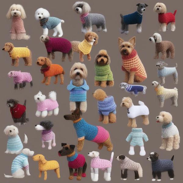 Free Crochet Dog Sweater PDF Patterns