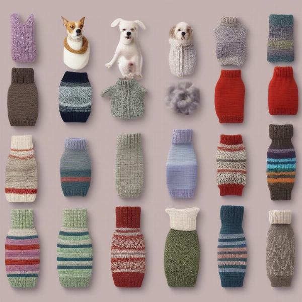 Free dog sweater knitting patterns online