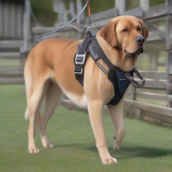 Heavy-Duty Freight Harness for Dogs