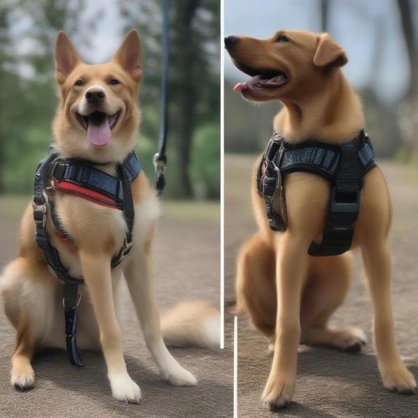 Front and Back Clip Harnesses