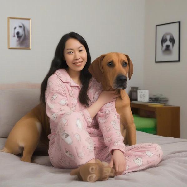 Funny dog face pajamas