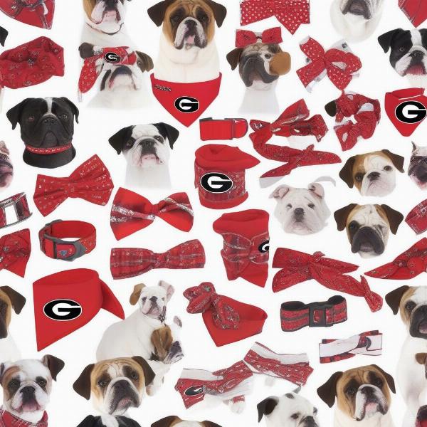 Georgia Bulldogs Dog Accessories