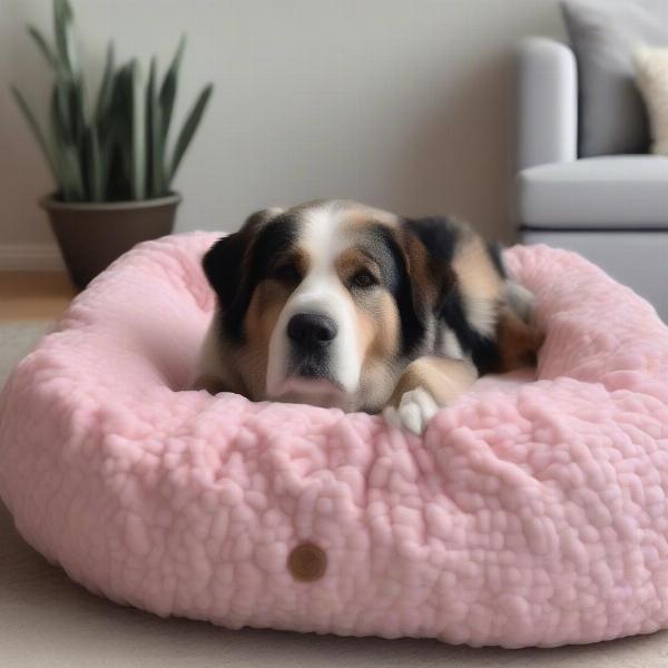 Comfortable x large plastic dog bed