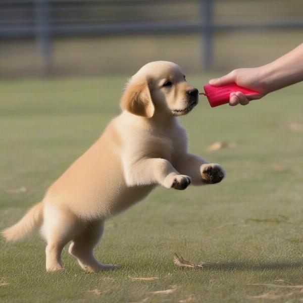 Golden Retriever Training for Retrieving