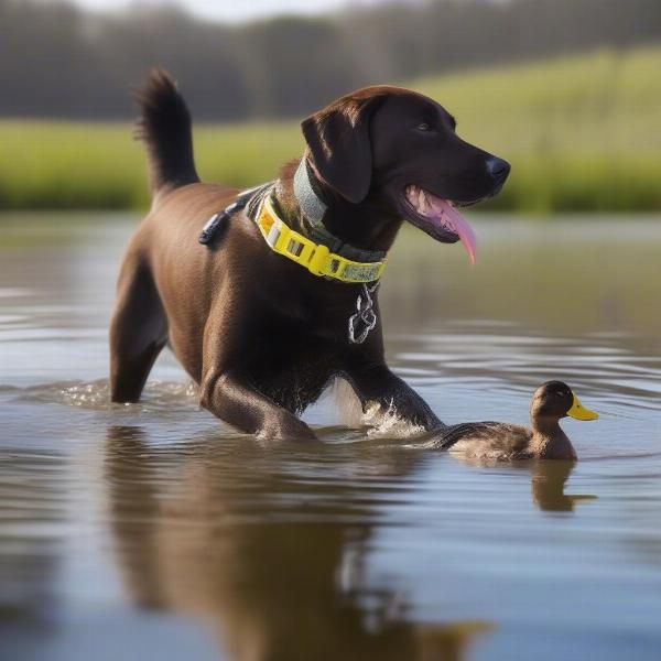 GPS Tracking Duck Dog Collar