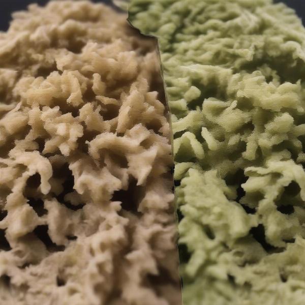 Green vs. Bleached Tripe