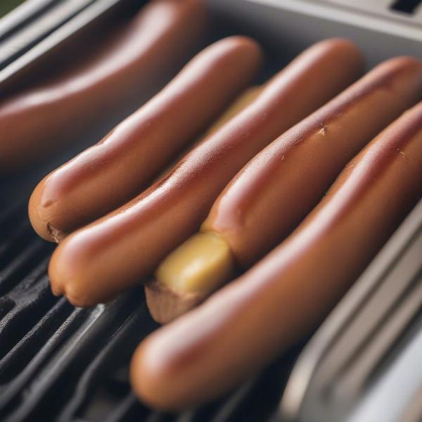 Grilling Hot Dogs Safely on a George Foreman Grill