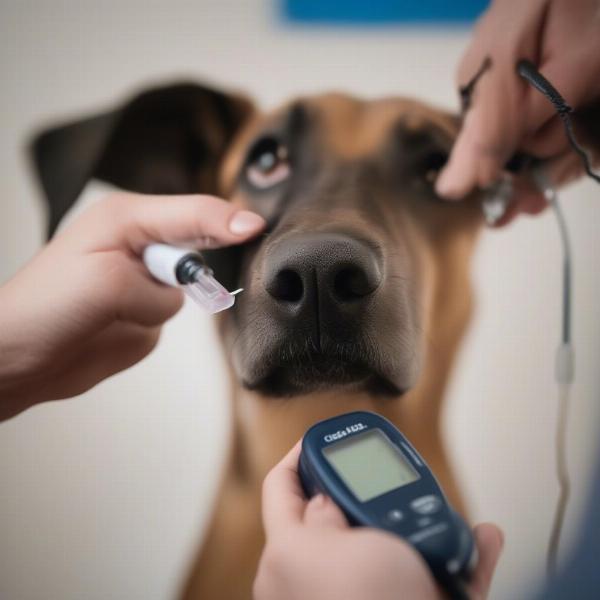 Handheld Glucose Meter for Dogs