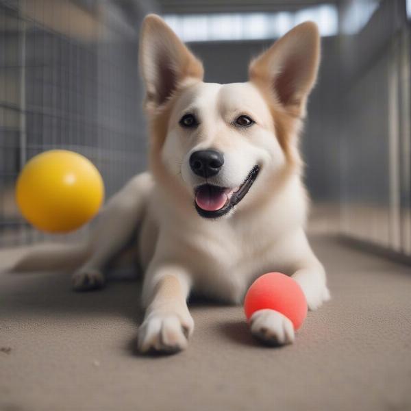 Happy Dog at Dog Kennel Port Macquarie