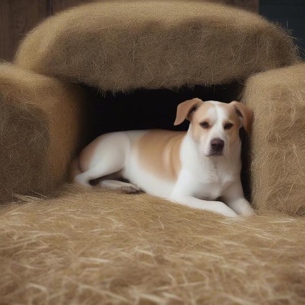 Hay for dog bedding: Pros and Cons