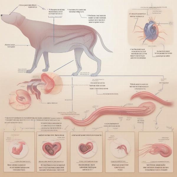 Heartworm Life Cycle Diagram