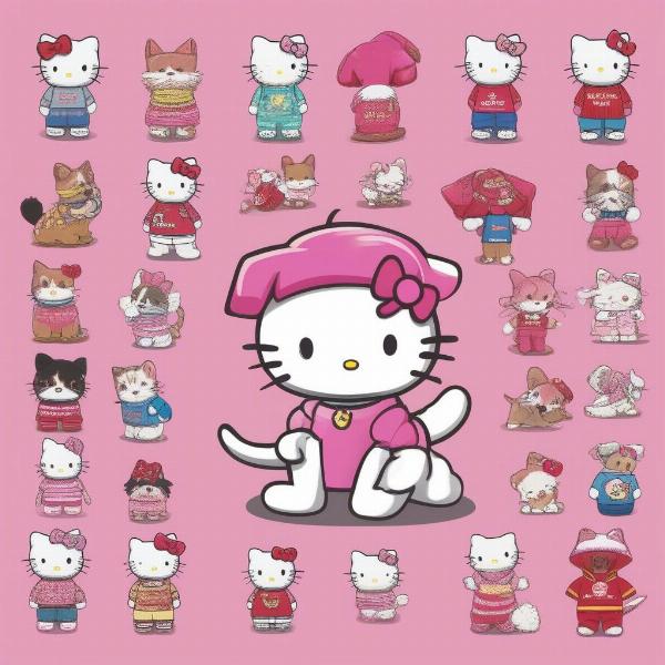 Hello Kitty Dog Clothes Variety