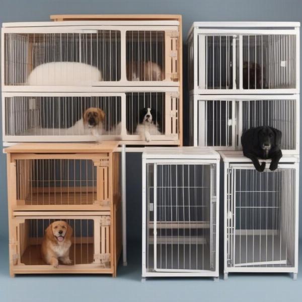 Modern Dog Crate - Appropriate Size