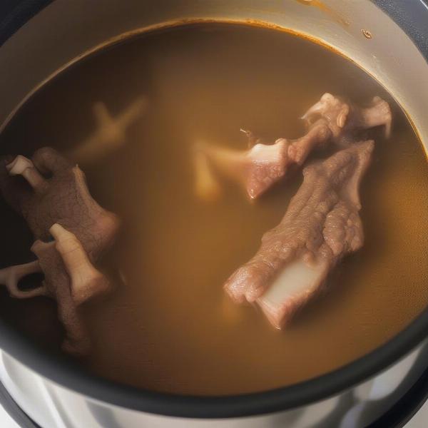 Homemade Beef Bone Broth