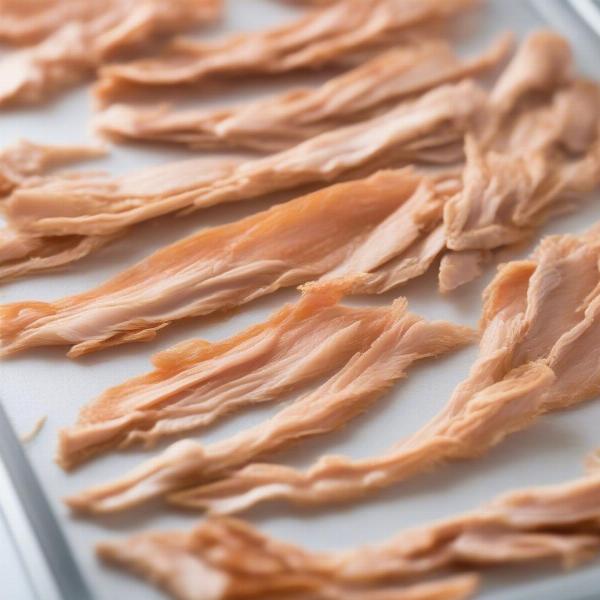 Making Dehydrated Chicken Strips for Your Dog