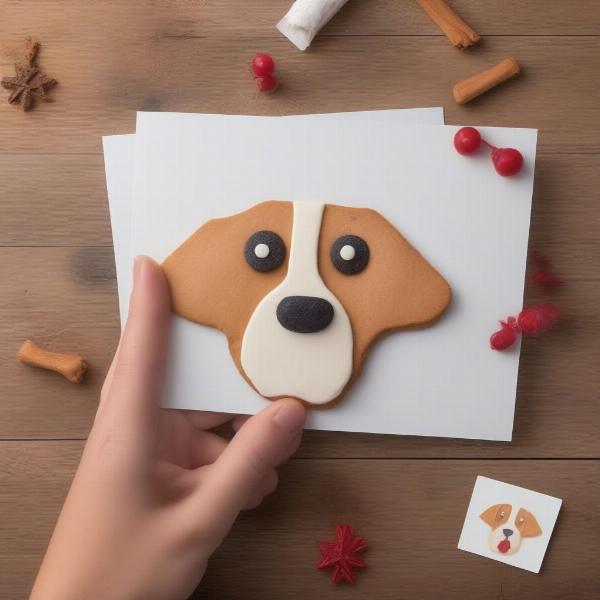 Homemade Edible Dog Card