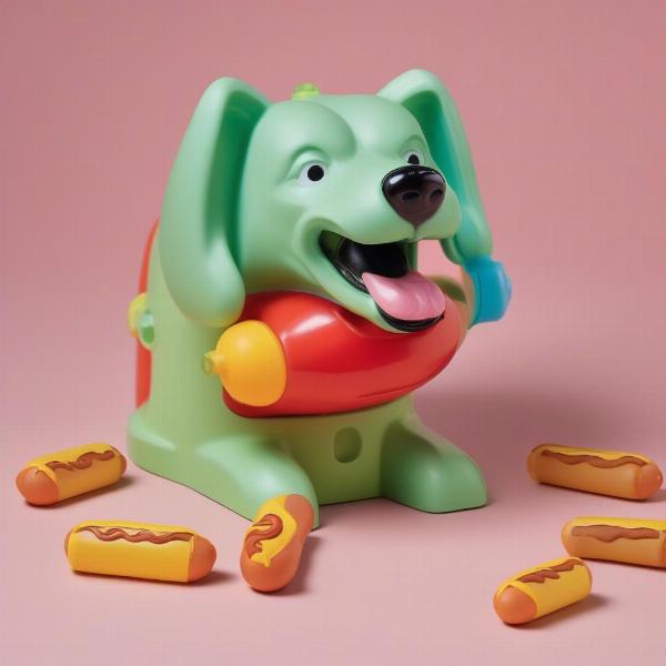 Hot Dog Treat Dispenser for Dogs